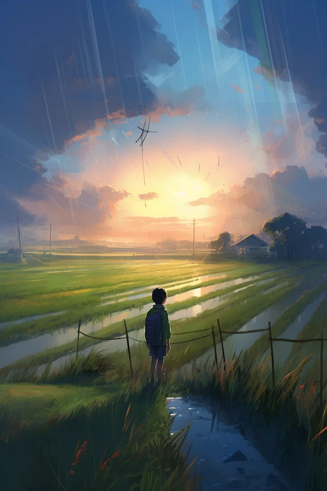 【PNG素材网-png.mixinnet.cn】春天的春雨滋润着大地