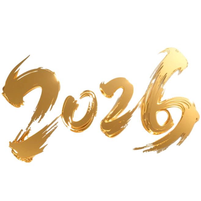 【PNG素材网-png.mixinnet.cn】创意马年艺术字2026