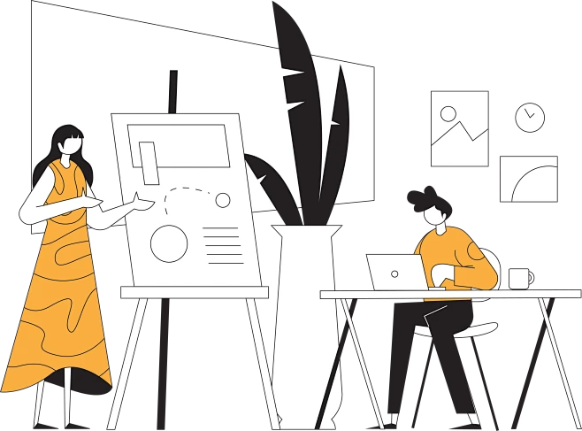 【PNG素材网-png.mixinnet.cn】Business Management Illustrati