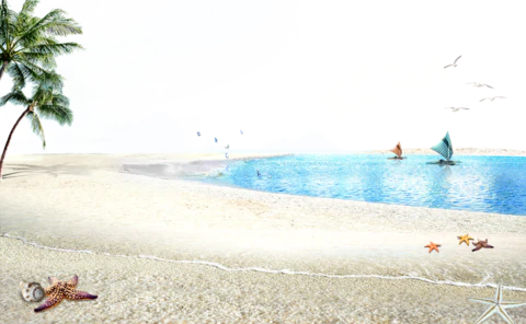 【PNG素材网-png.mixinnet.cn】海滩素材