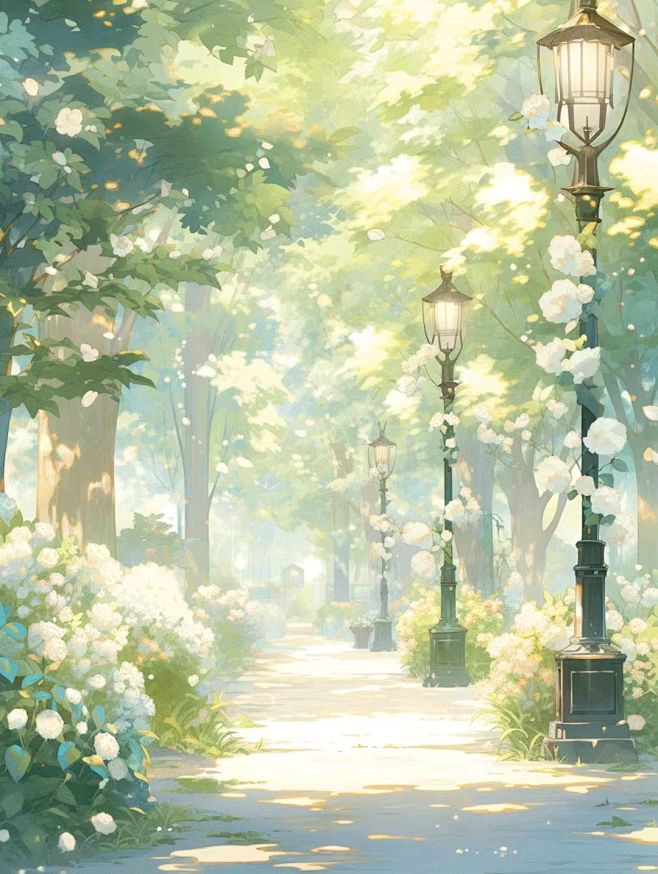 【PNG素材网-png.mixinnet.cn】原作者小红薯：669771032（今天不上班）可商素材／林荫小路  #小说底图#仅粉可商#仅删