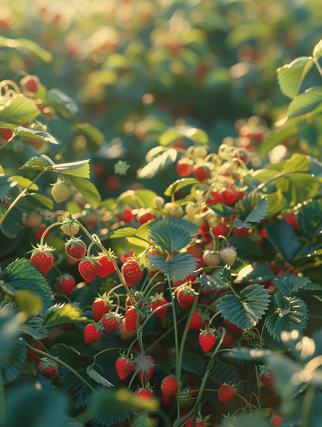 【PNG素材网-png.mixinnet.cn】草莓农场