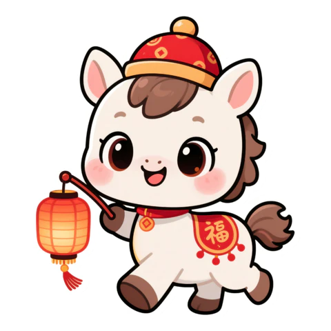 【PNG素材网-png.mixinnet.cn】马年