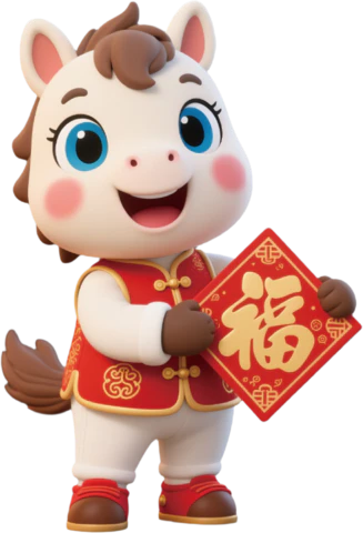 【PNG素材网-png.mixinnet.cn】马年