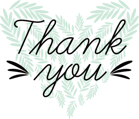 【PNG素材网-png.mixinnet.cn】创意爱心thank you字