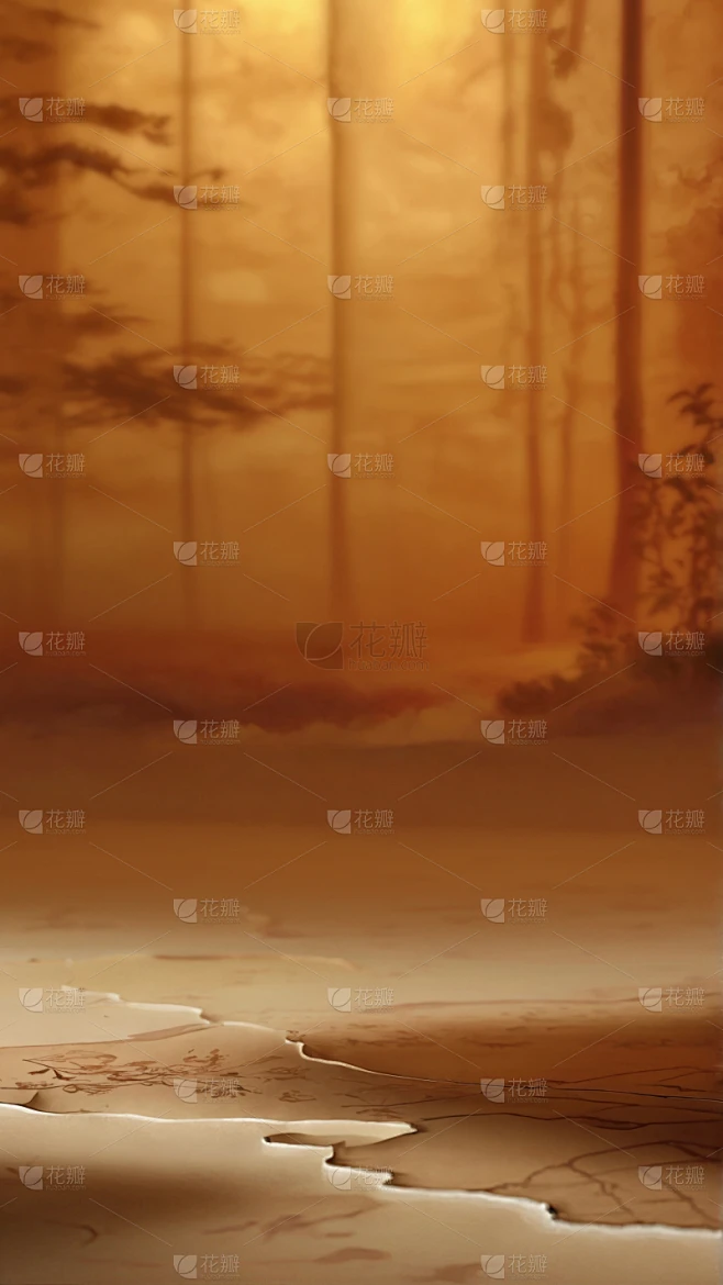 【PNG素材网-png.mixinnet.cn】常规中式光影感场景背景