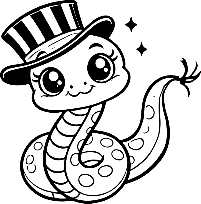 【PNG素材网-png.mixinnet.cn】蛇年 (24)蛇素材