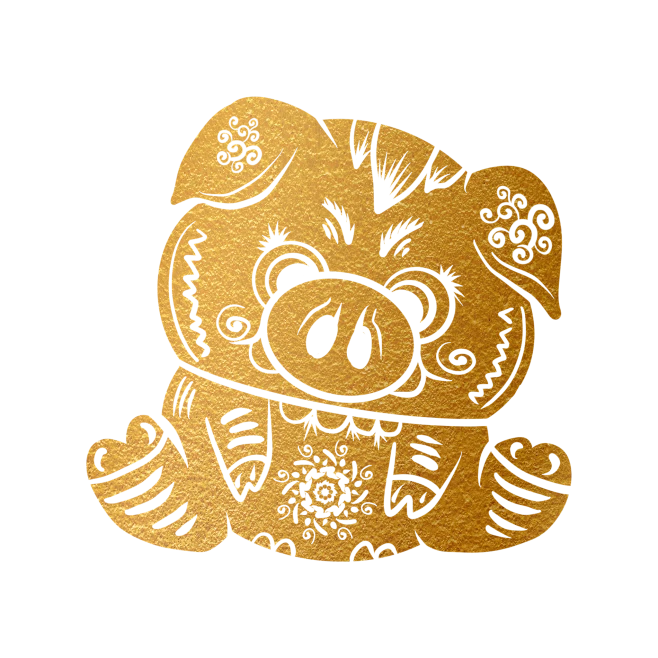 【PNG素材网-png.mixinnet.cn】烫金装饰 贴纸 PNG素材