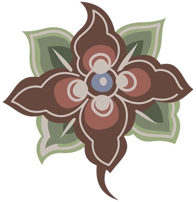 【PNG素材网-png.mixinnet.cn】敦煌古典中式花草纹样 (111)