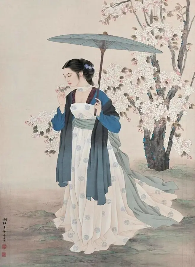 【PNG素材网-png.mixinnet.cn】珠联璧合！画坛伉俪赵国经与王美芳作品欣赏