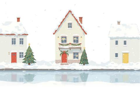 【PNG素材网-png.mixinnet.cn】圣诞小镇