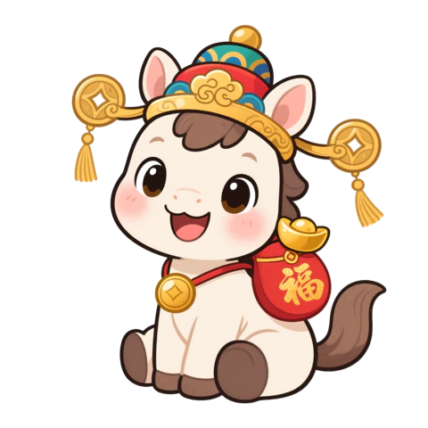 【PNG素材网-png.mixinnet.cn】马年