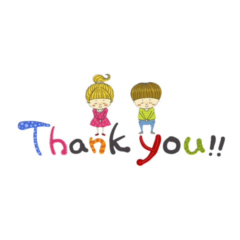 【PNG素材网-png.mixinnet.cn】卡通thank you艺术字