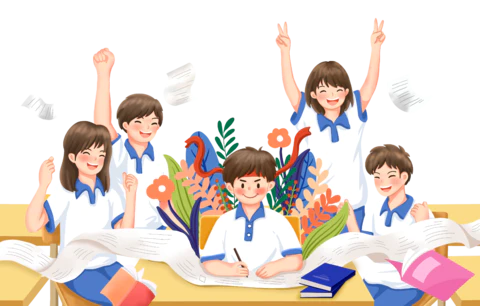 【PNG素材网-png.mixinnet.cn】科技城市建筑剪影线条高楼大厦插画装饰