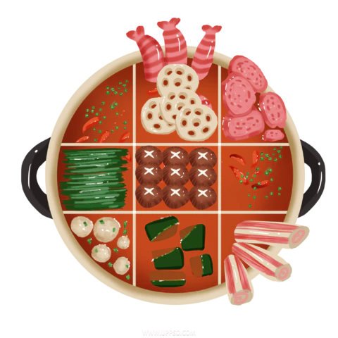 【PNG素材网-png.mixinnet.cn】火锅