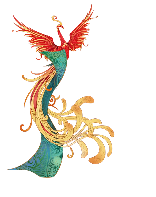 【PNG素材网-png.mixinnet.cn】凤凰png (2)