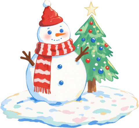 【PNG素材网-png.mixinnet.cn】圣诞小镇