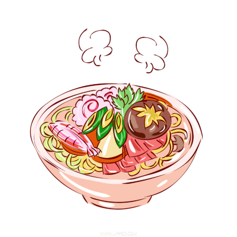 【PNG素材网-png.mixinnet.cn】面条 美食 主食cc