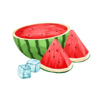 【PNG素材网-png.mixinnet.cn】卡通玻璃绿色夏日柠檬冷饮果汁装饰插画元素
