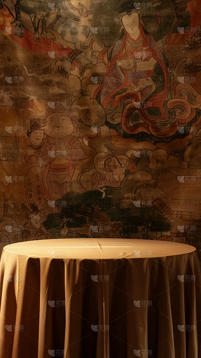 【觅图网-pic.51mitu.com】中秋节通用敦煌展台背景图片
