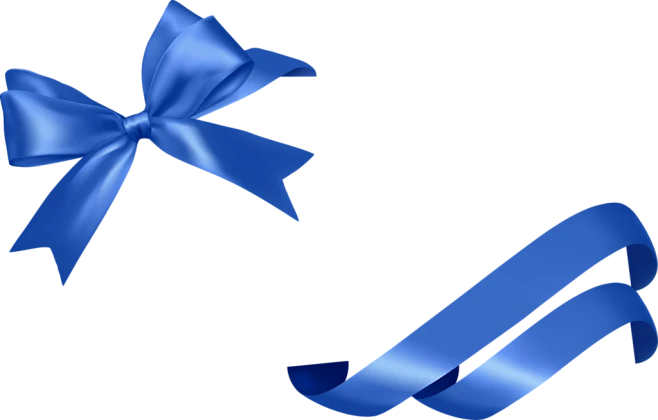 【PNG素材网-png.mixinnet.cn】蝴蝶结ribbon (1)