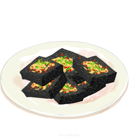 【PNG素材网-png.mixinnet.cn】臭豆腐