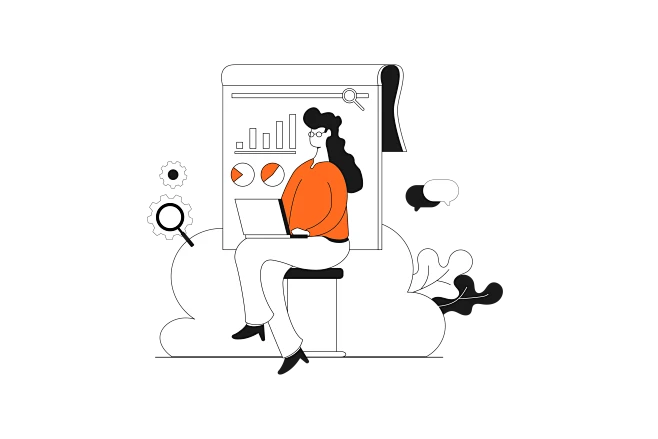 【PNG素材网-png.mixinnet.cn】Marketing Digital Illustration