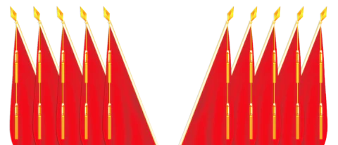 【PNG素材网-png.mixinnet.cn】旗帜