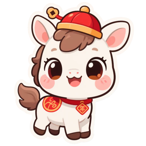 【PNG素材网-png.mixinnet.cn】马年