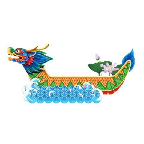 【PNG素材网-png.mixinnet.cn】龙舟
