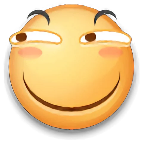 【PNG素材网-png.mixinnet.cn】斜眼笑表情