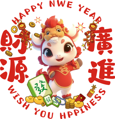 【PNG素材网-png.mixinnet.cn】马年窗花