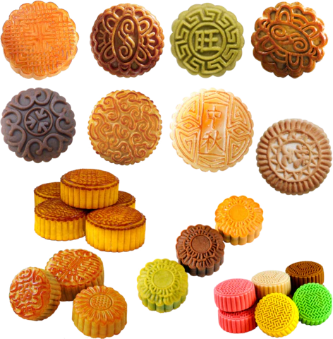 【PNG素材网-png.mixinnet.cn】中秋月饼