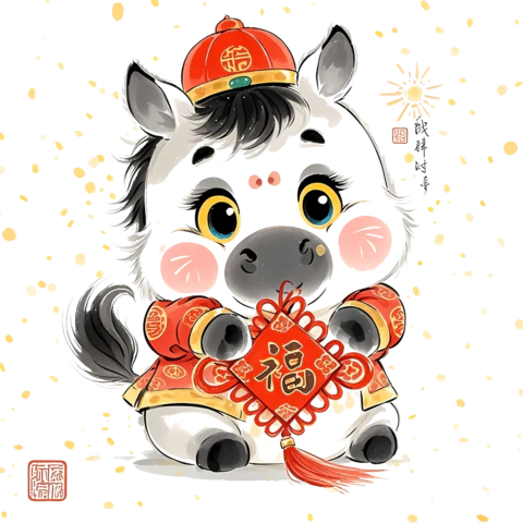 【PNG素材网-png.mixinnet.cn】马年