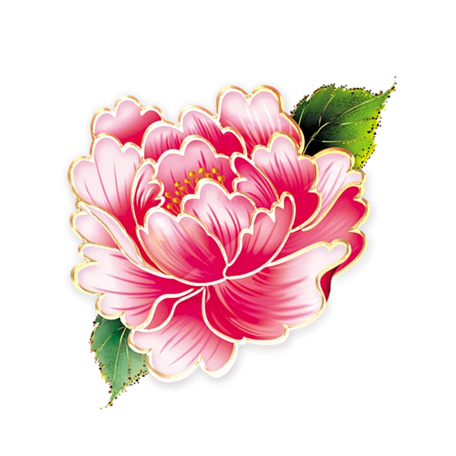 【PNG素材网-png.mixinnet.cn】大红花