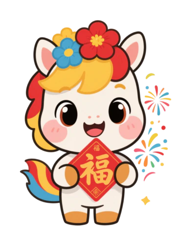 【PNG素材网-png.mixinnet.cn】马年