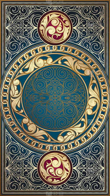 【PNG素材网-png.mixinnet.cn】Golden ornate decorative vinta