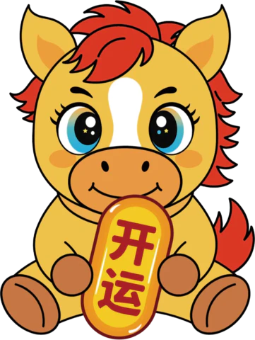 【PNG素材网-png.mixinnet.cn】马年