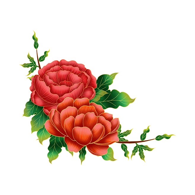 【觅图网-pic.51mitu.com】插画牡丹花元素素材 (66)