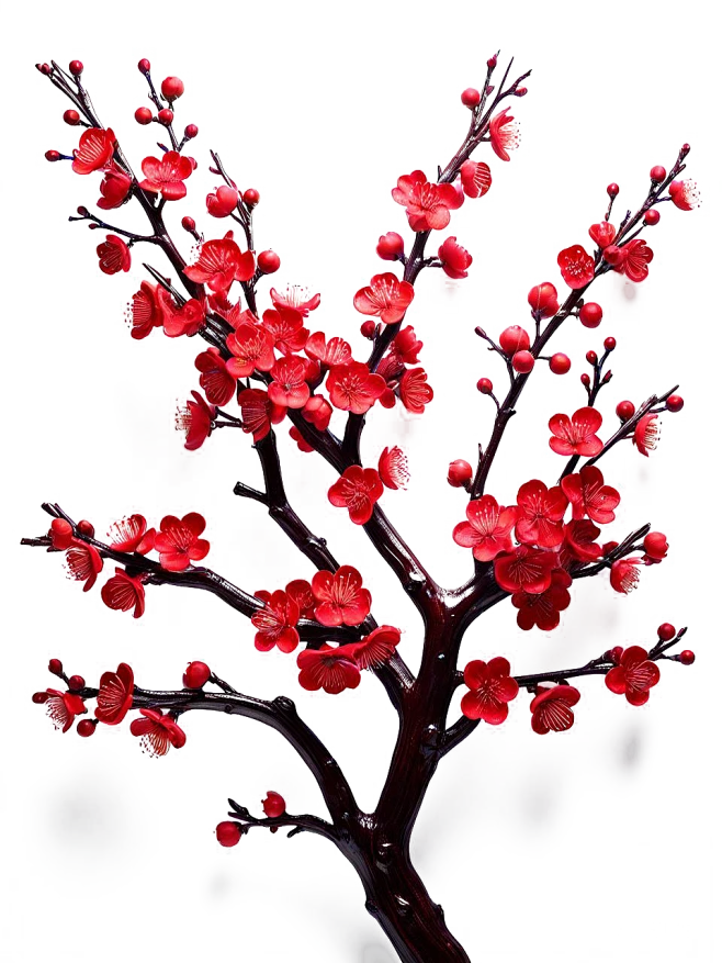 【PNG素材网-png.mixinnet.cn】红梅9