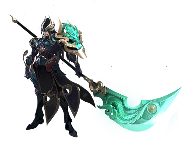 【PNG素材网-png.mixinnet.cn】G-关羽-武圣立绘