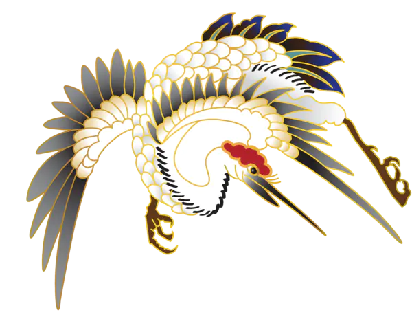 【PNG素材网-png.mixinnet.cn】丹顶鹤模板海报(5278x4078)