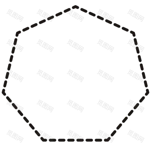 基础形状外框贴纸-SVG