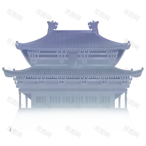 中国风-建筑插画-古风建筑