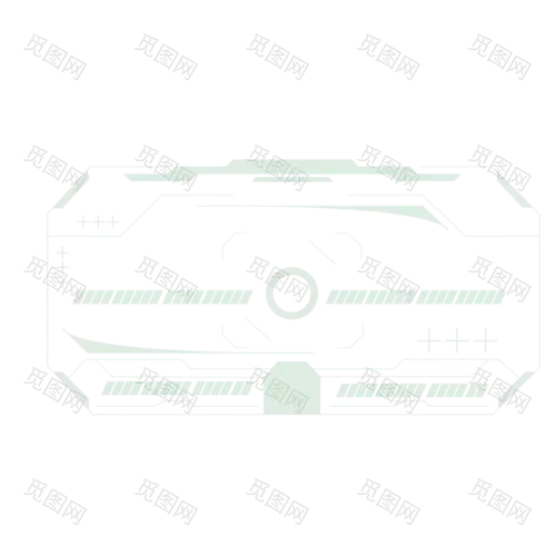 扁平-科技电竞风基础装饰元素3