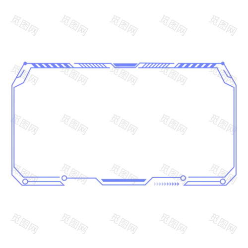 扁平-电竞科技风基础装饰元素6