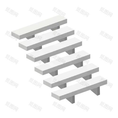 扁平-几何楼梯基础装饰元素3
