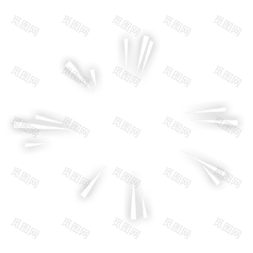 放射线条装饰素材简约动态贴纸