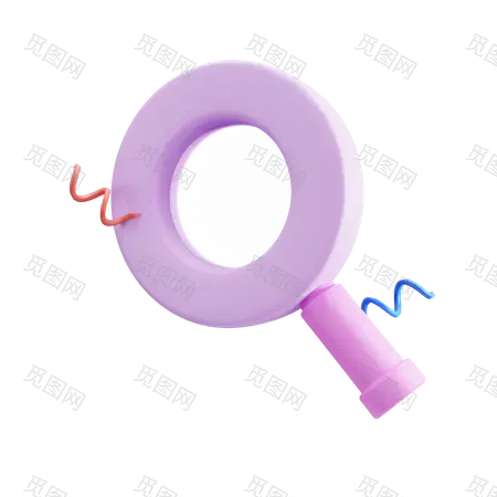 Premium Magnifying Glass 3D Illustration download in PNG, OBJ or Blend format : Download Magnifying 