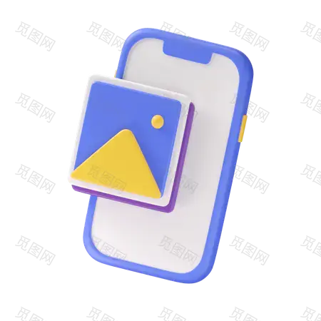 Phone Gallery 3D Icon